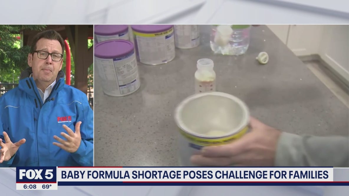 Baby formula shortage poses challenge for families